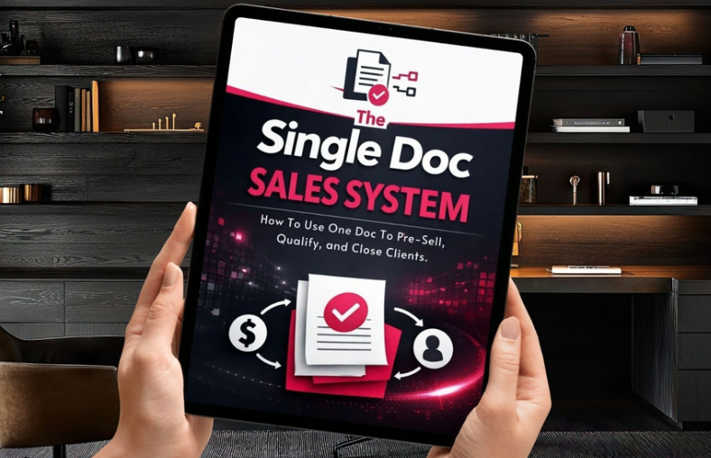 Single-Doc-Sales-System-members-area-course-modules-training-materials