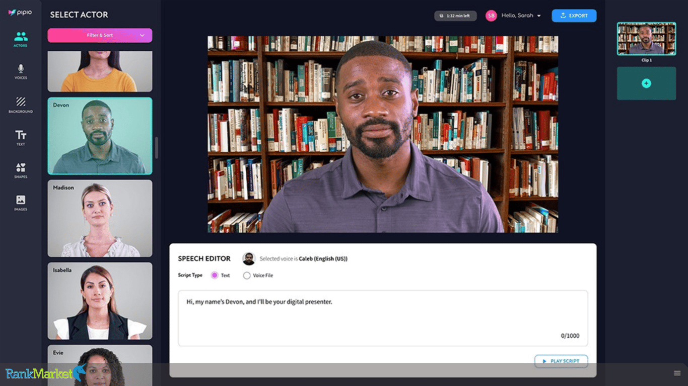 A Diverse Ethnic Avatar Store On Pipio Ai