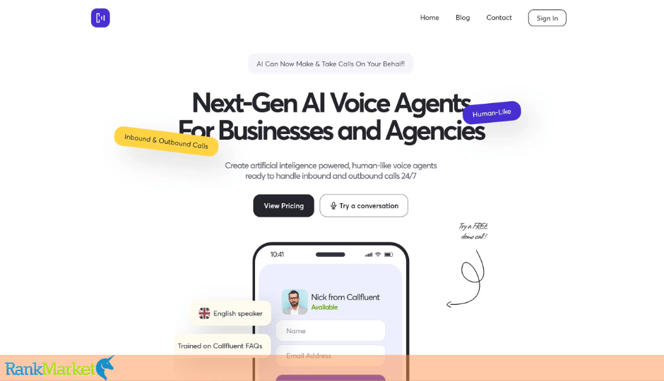 Callfluent Ai 2.0 + Otos