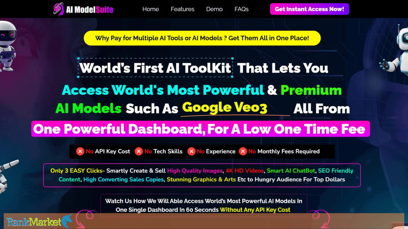 Ai Modelsuite Homepage