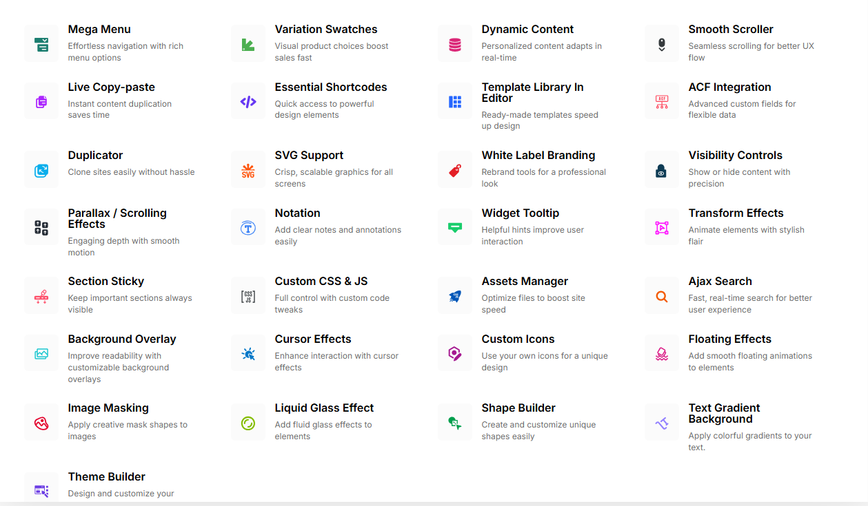 Comprehensive overview of Element Pack features including widgets extensions and advanced Elementor tools
