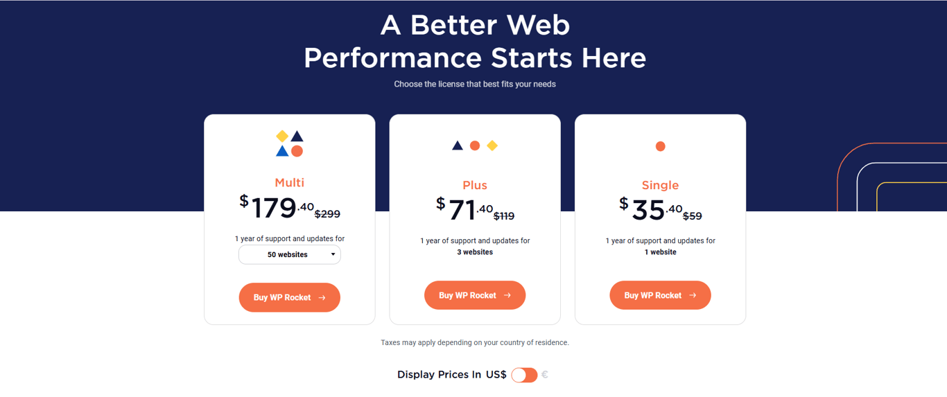 wp-rocket-pricing-table