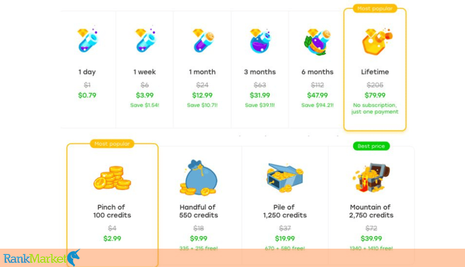 Badoo Premium Pricing
