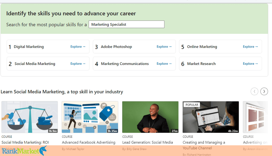 Linkedin Learning Features
