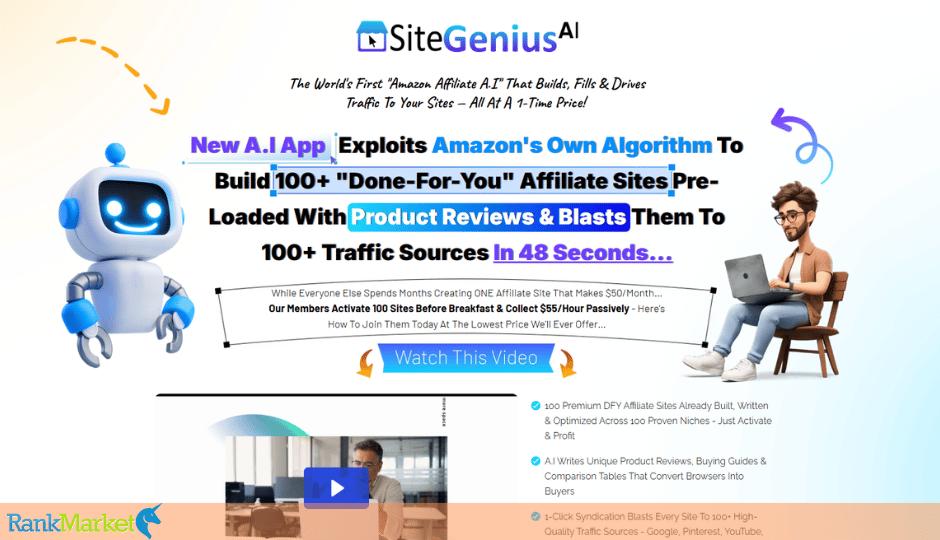 Sitegenius Ai + Otos