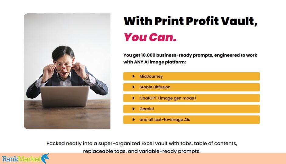 Print Profit Vault + Otos