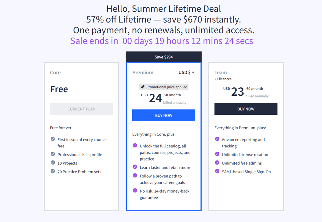 dataquest-subscription-pricing-tiers-highlighting-unlimited-license-rotation