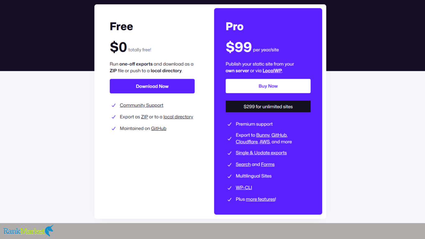 Simply-Static-Pricing-Plans-For-Wordpress-Users