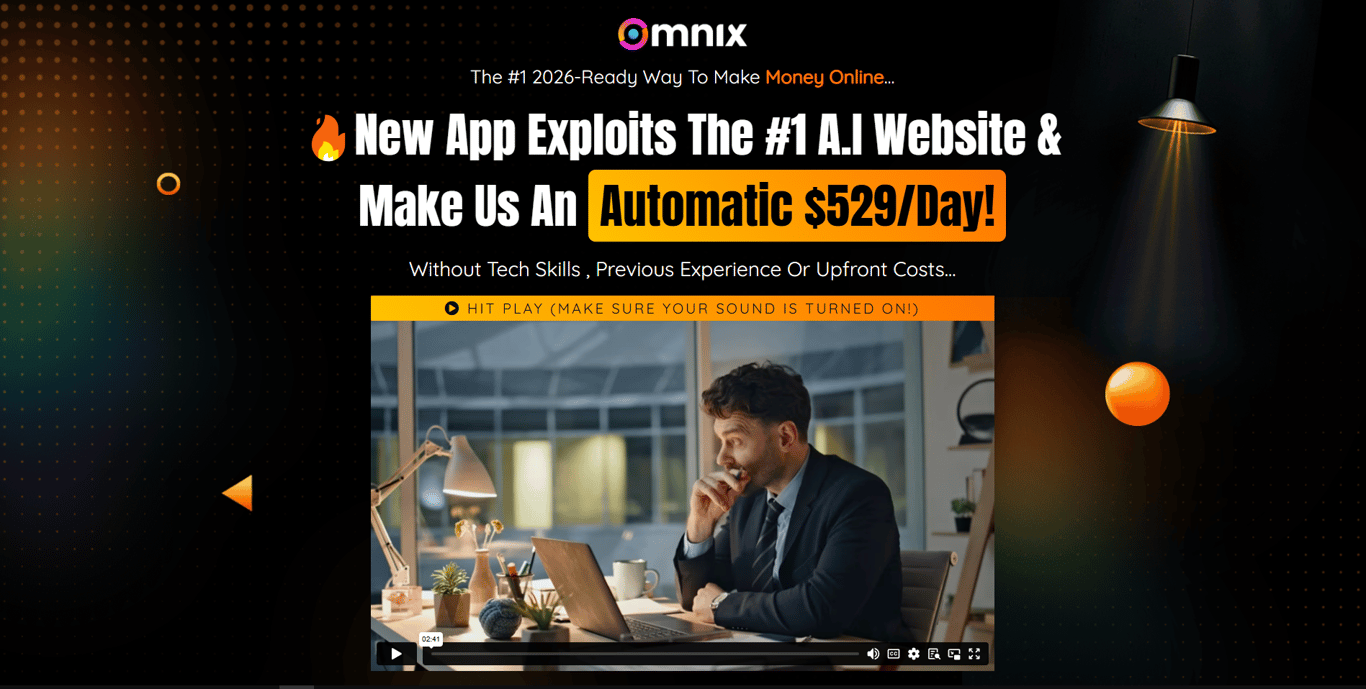 Omnix homepage