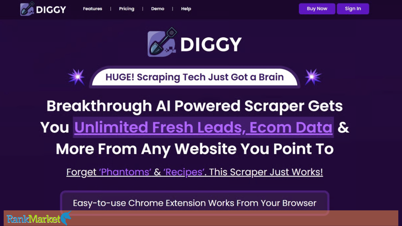 Diggy Miner Ai-Homepage