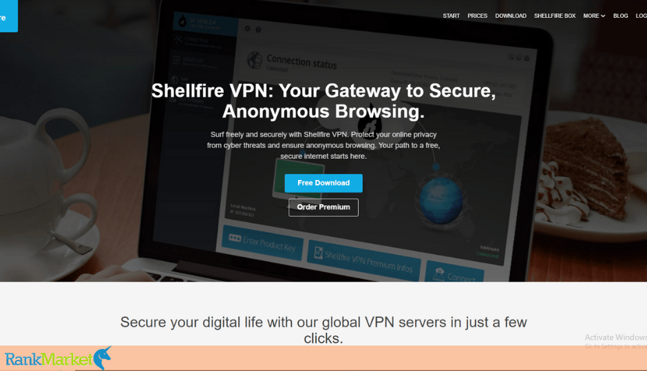 Shellfire Vpn App Interface