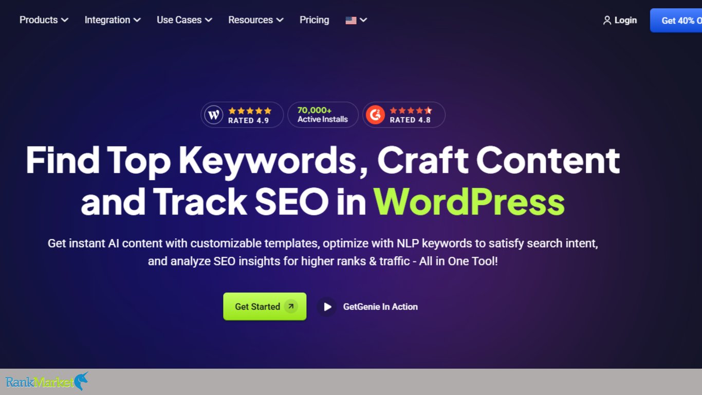 Getgenie-Homepage-Ai-Writing-And-Seo-Integrated-Wordpress-Tool