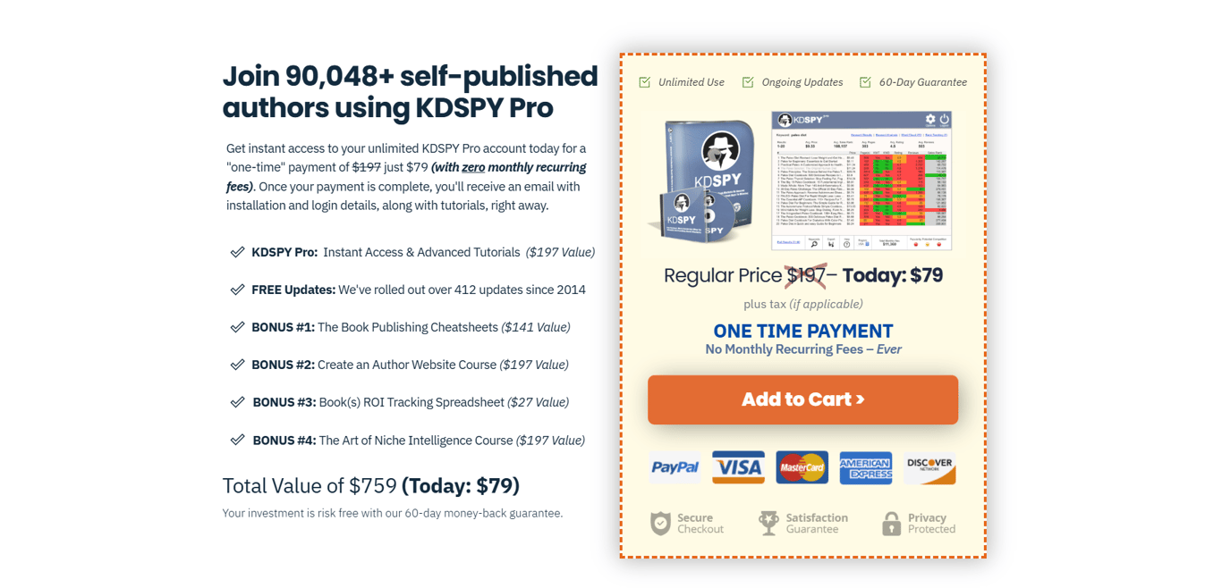 kdspy-cost-and-plans-for-authors-and-marketers