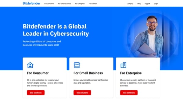 Bitdefender -Total -Security- dashboard