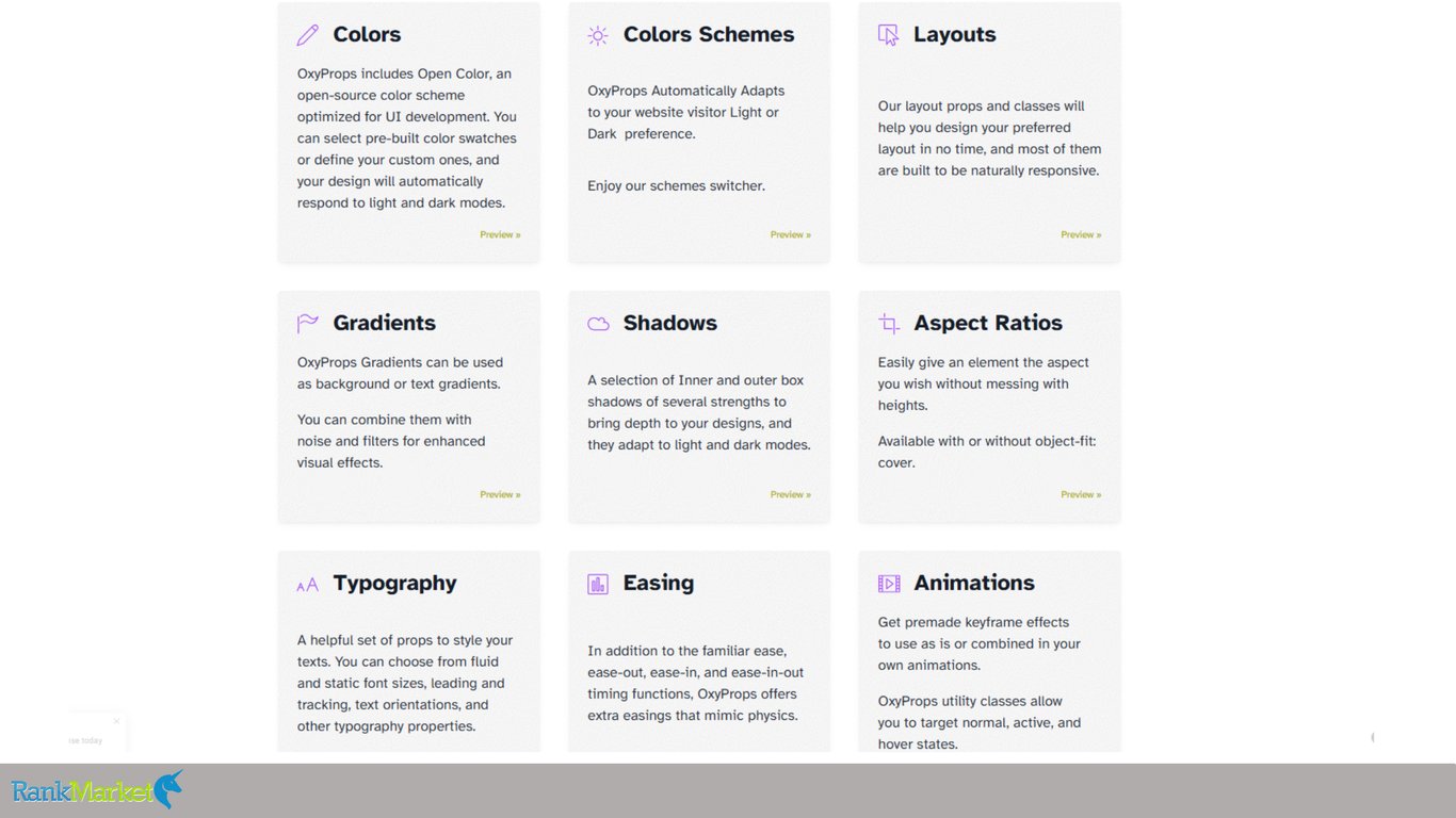 Oxyprops-Features