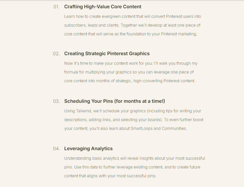 Sarah-Ann-Pinning-with-Purpose-Course-Lessons-Modules-Pinterest-Strategy