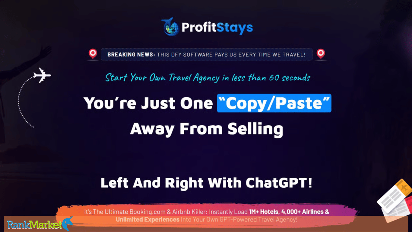 Profitstays Homepage