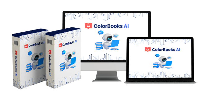 ColorBook AI homepage