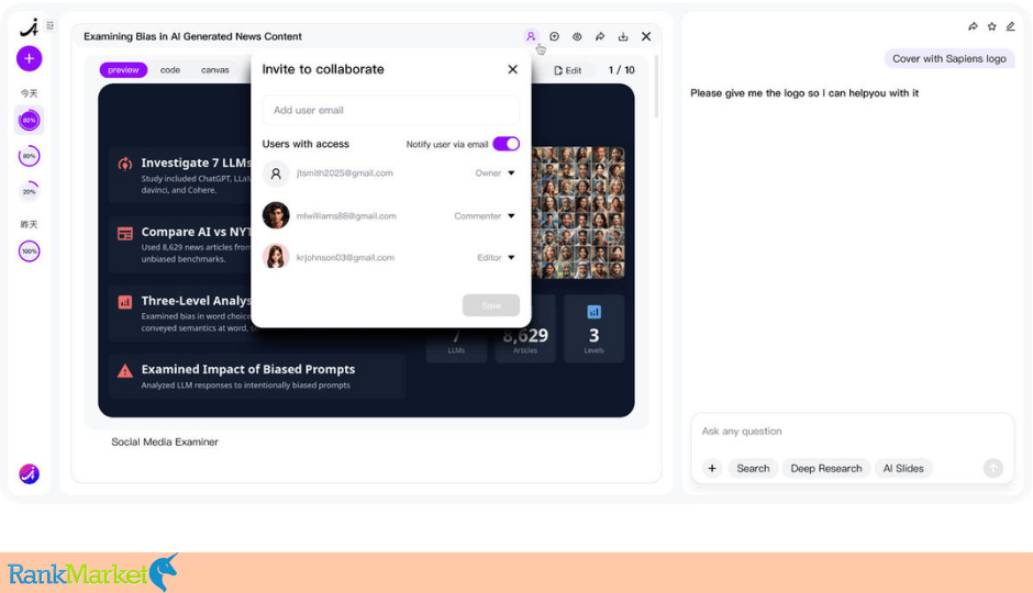 Agnes Ai Platform Interface.