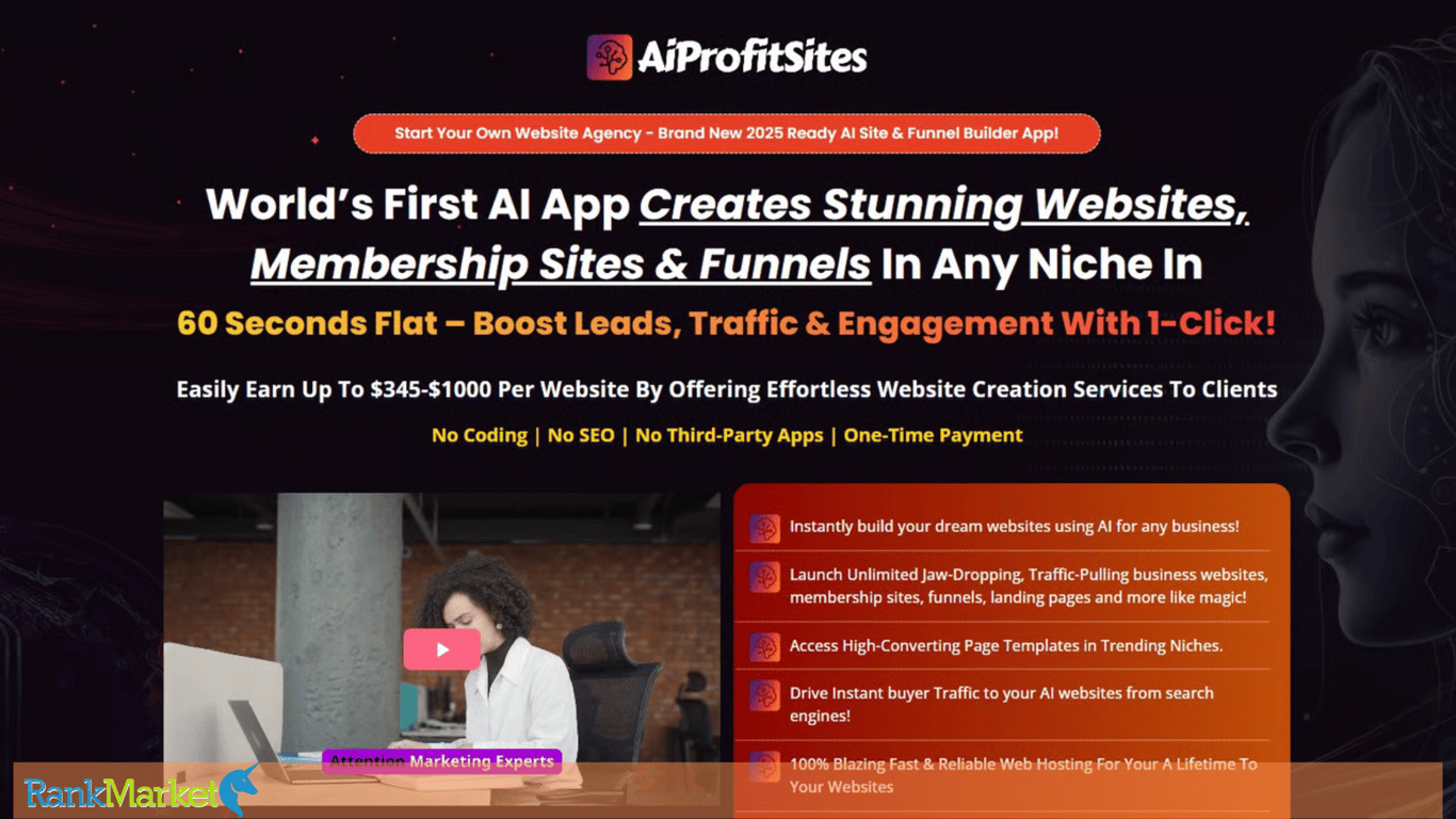 Aiprofitsites Homepage