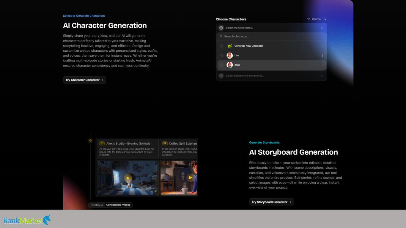 Animateai-Pro-Script-To-Storyboard-Workspace-And-Timeline-Render-Pipeline