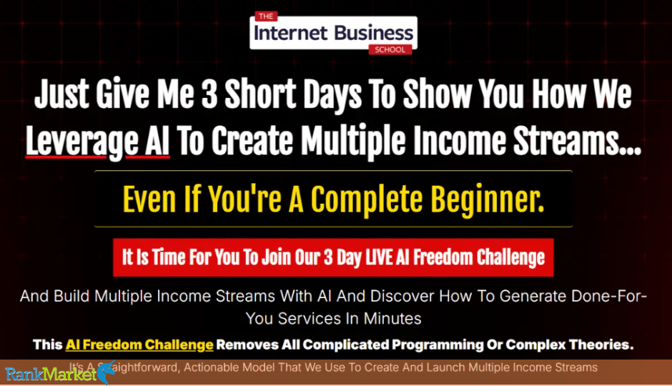 Ai Freedom Challenge Homepage