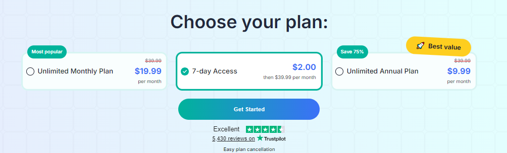 JustDone prices