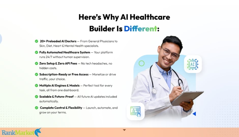 Ai Healthcare Builder + Otos