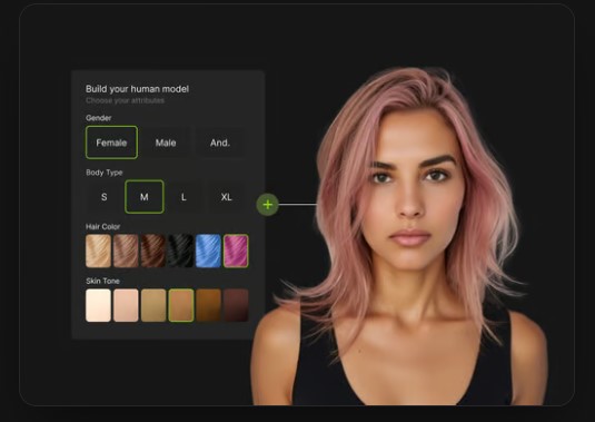 Custom virtual model feature on Flair AI