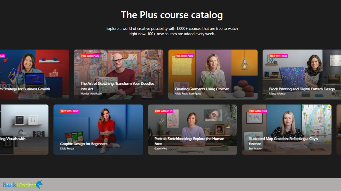 Domestika-Plus-Course-Catalog-With-Graphic-Design-And-Sketchbooking-Modules