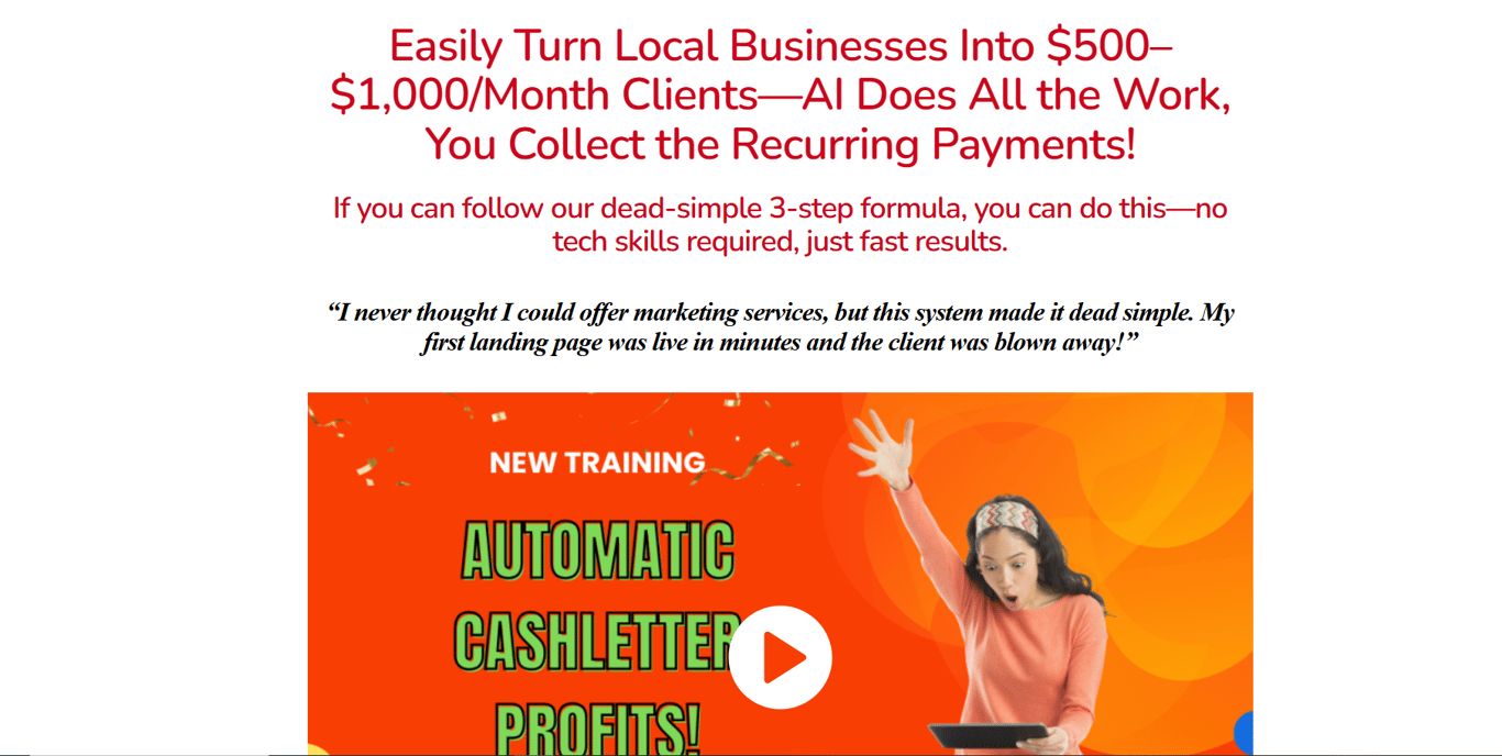 automatic-cashletter-profits-email-marketing-system-homepage