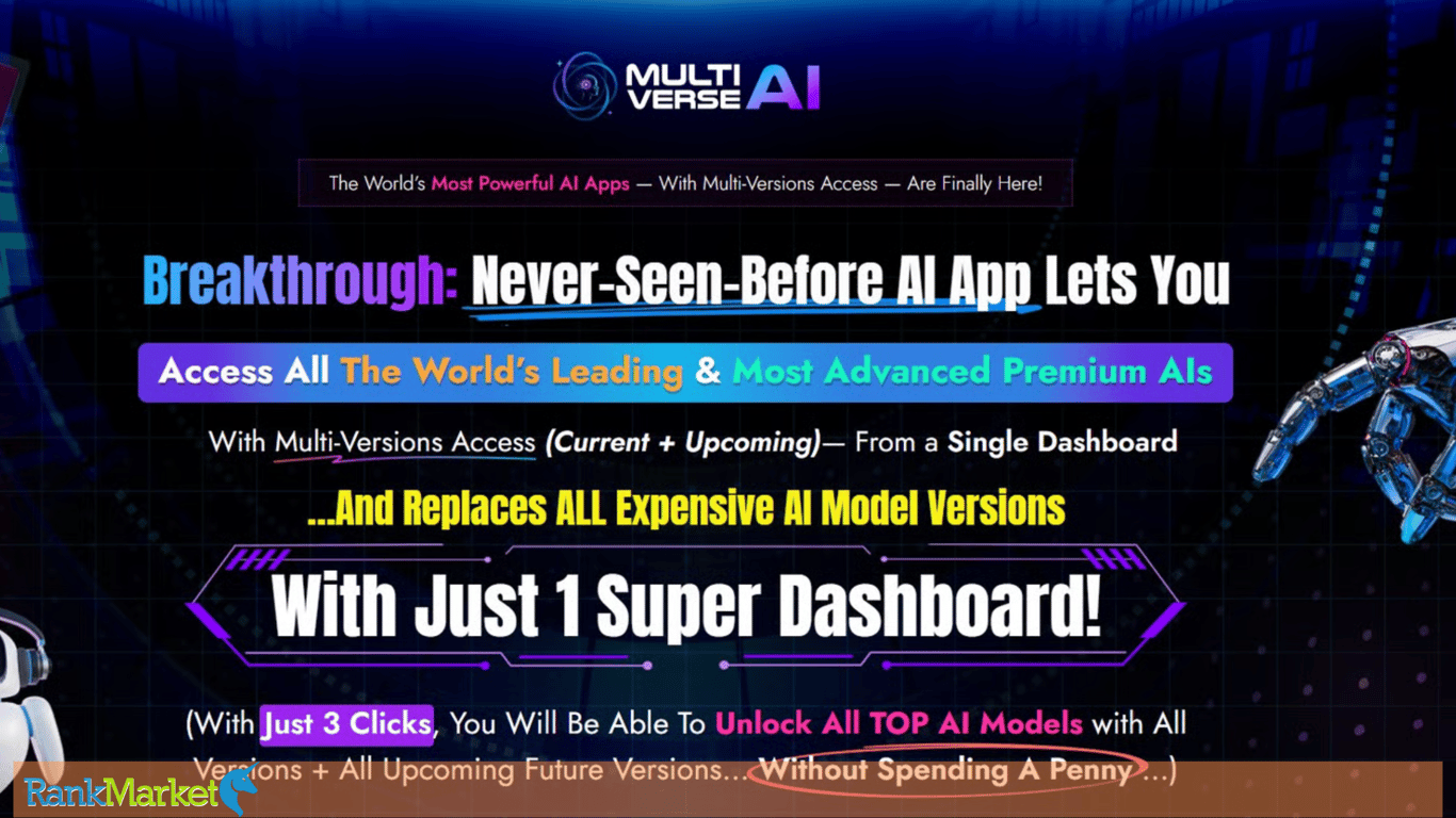 Multiverse Ai Homepage