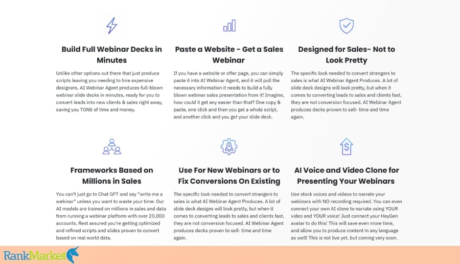 Ai Webinar Agent + Otos