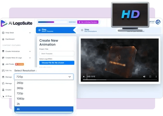 AI LogoSuite features: