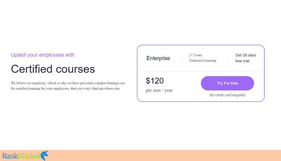 Upskillist Pricing