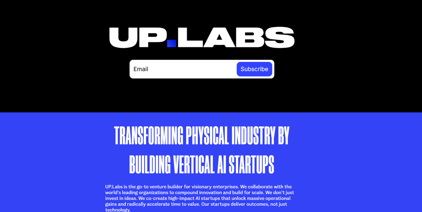 UpLabs homepage interface showcasing a variety of UI/UX design templates and creative resources for design projects
