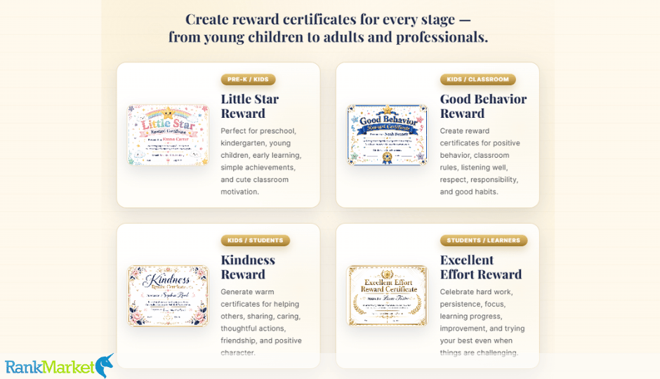 Rewardcert Ai + Otos