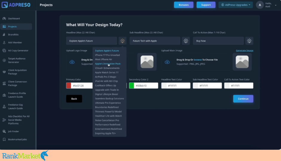 Adpreso Ai Features