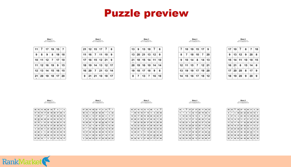 Smart Number Maze + Otos