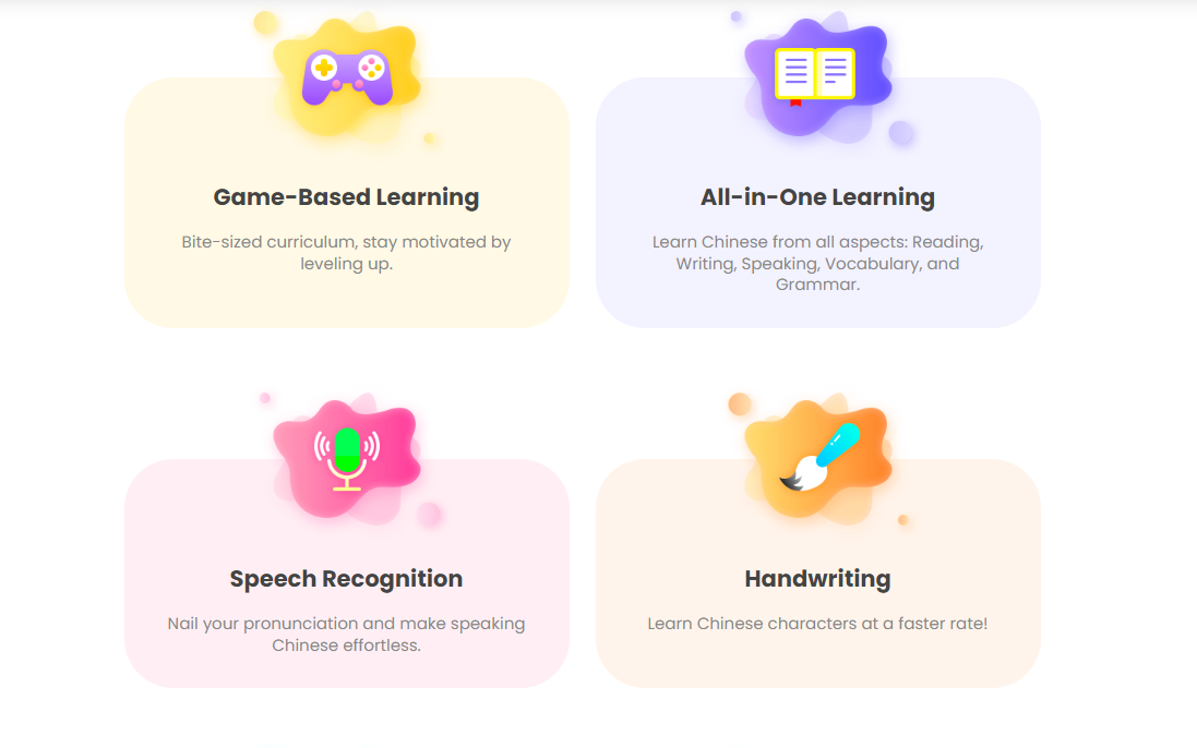 HelloChinese app features