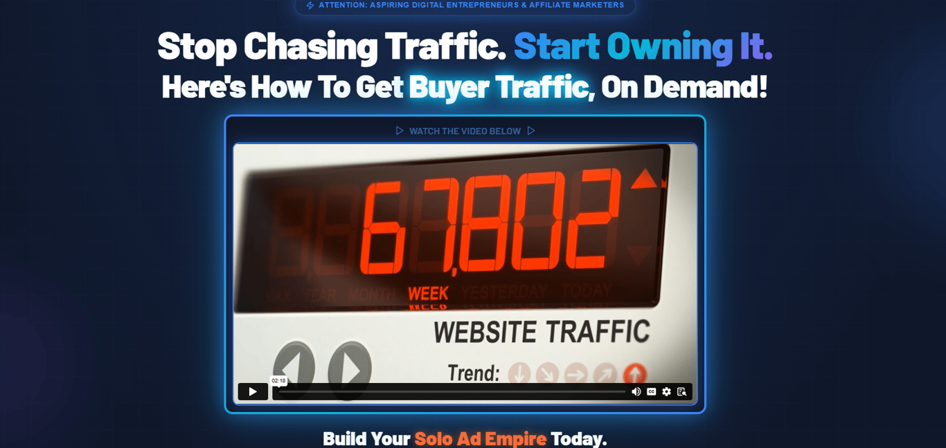 solo-ad-empire-homepage-buyer-traffic-on-demand-website-traffic-counter