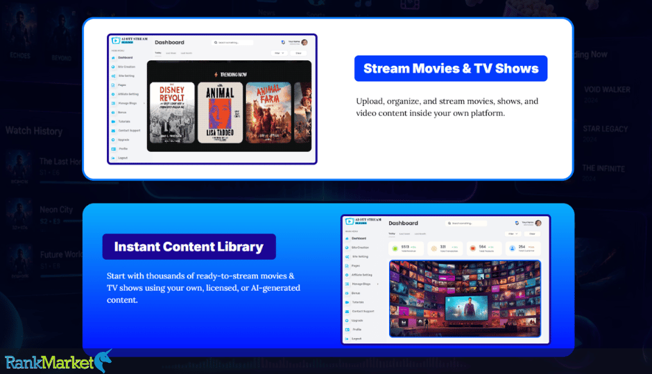 Ai Ott Stream Builder + Otos