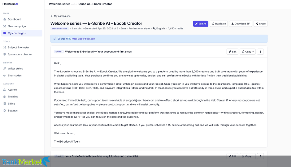 Flowmail Ai + Otos