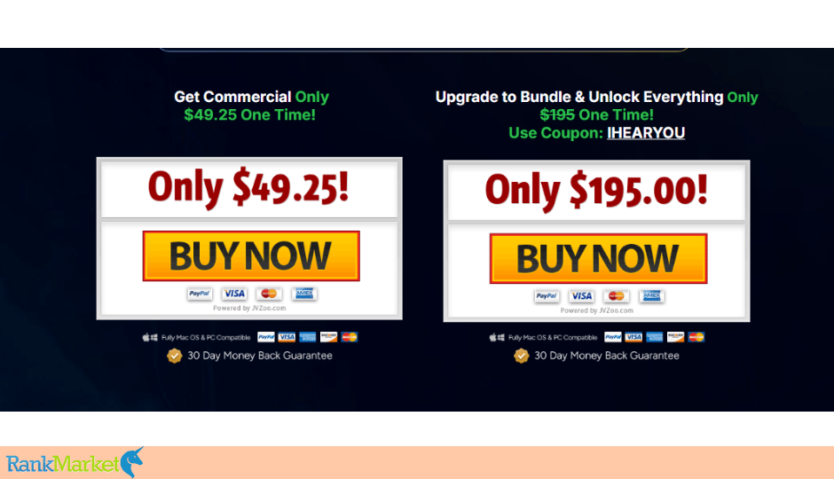Soundsoreal Pricing