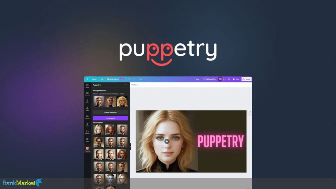 Puppetry Interface Creates Videos From Portrait Photos Using Ai Voice.