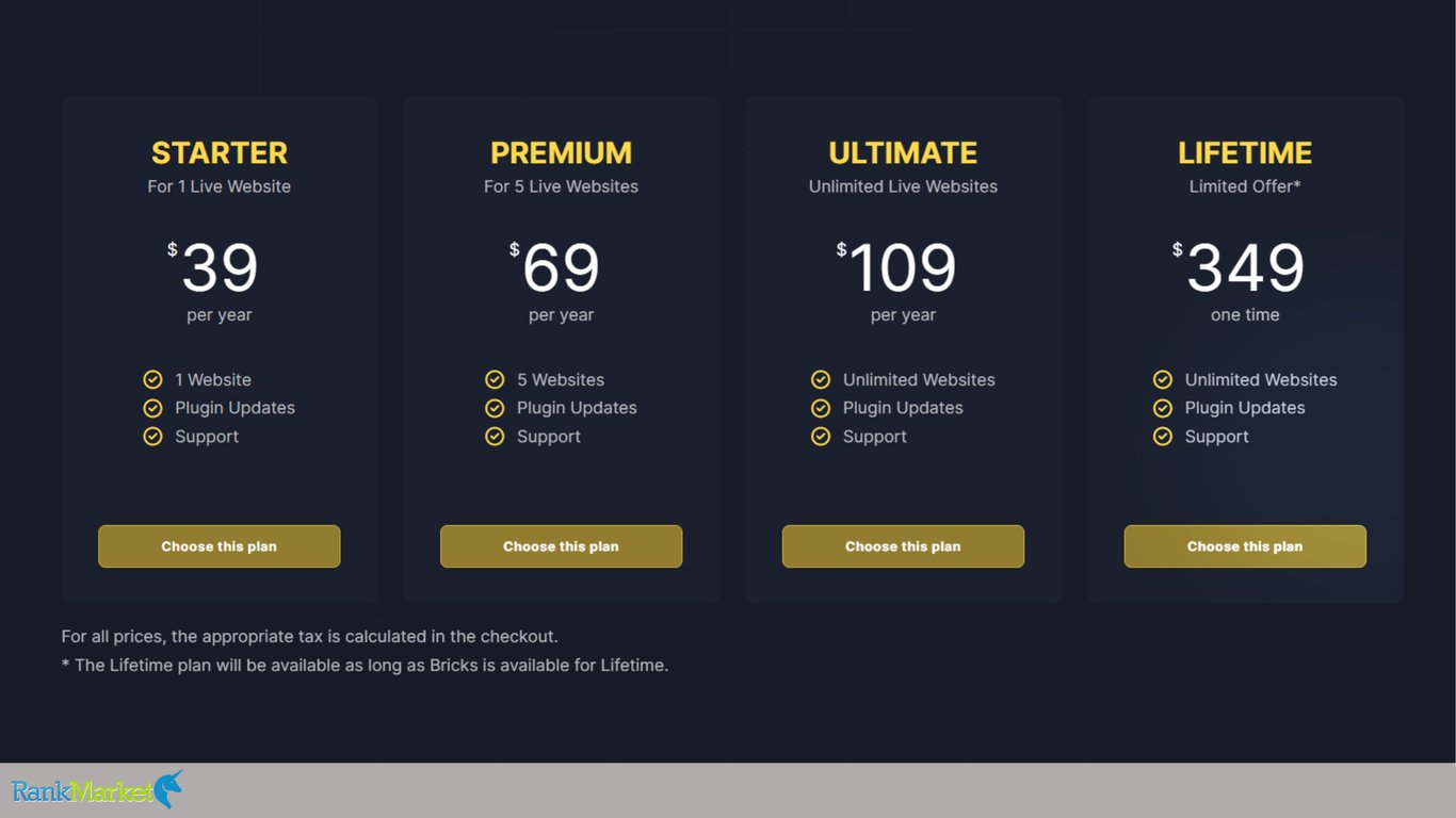 Bricksforge-Pricing-Plans