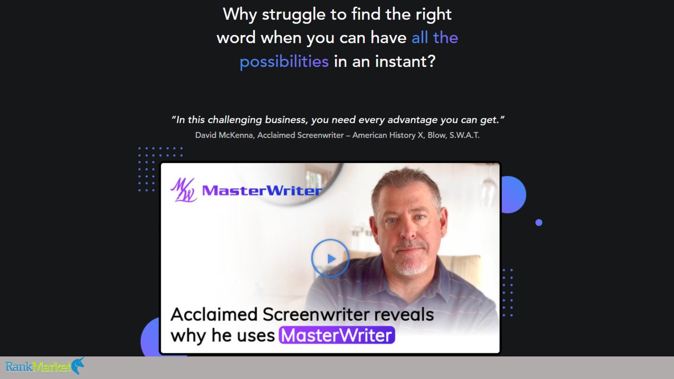 Masterwriter-Homepage-Hero-Section-Featuring-Screenwriter-David-Mckenna-Video-Testimonial