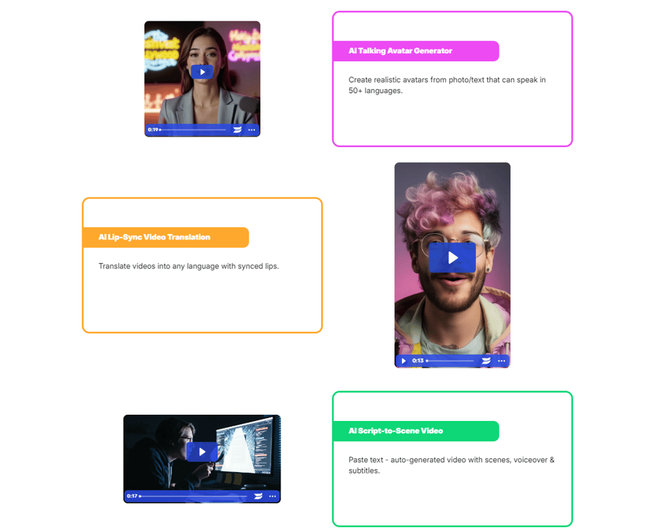 StudioX AI features