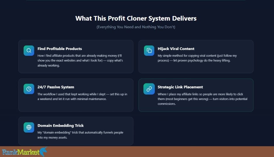 Profit Cloner System + Otos