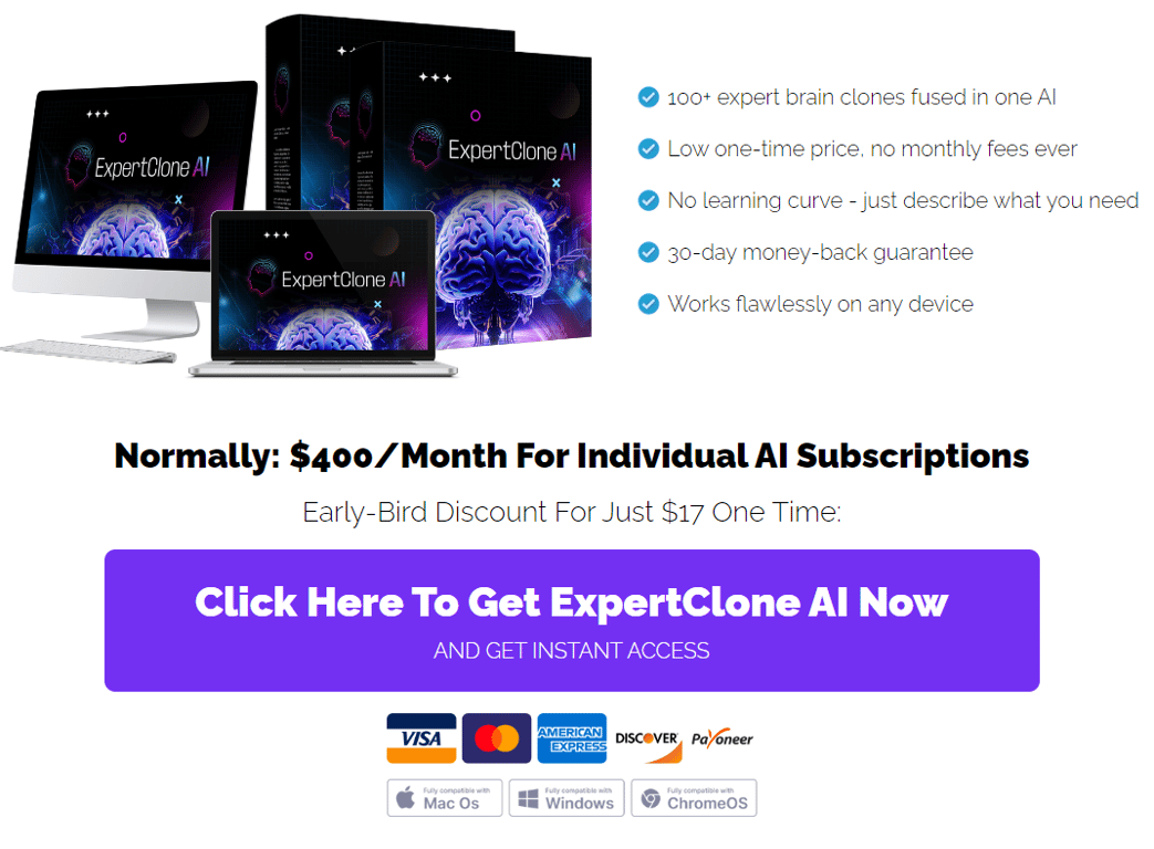 ExpertClone AI pricing plans